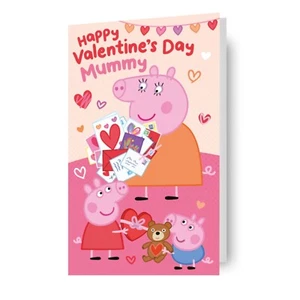 Linda tarjeta de San Valentín momia Peppa Pig - Imagen 1 de 6