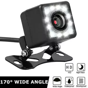 Wireless Monitor Car Rear View System Backup Reverse Camera Night Vision Kit CAM - Picture 1 of 21