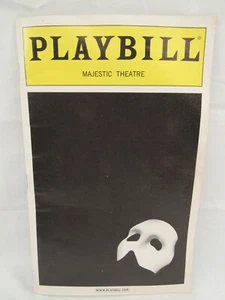 Phantom Of The Opera Playbill Majestic NY City Good Condition Dates vary - Picture 1 of 1