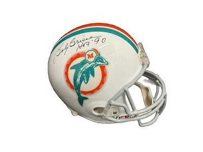 Bob Griese Signed (HOF 90) Miami Dolphins Full Size Helmet JSA - Image 1 of 2