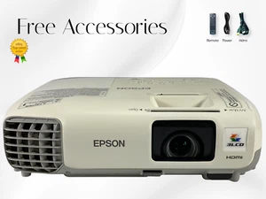3LCD Projector 2700 Lumens for Professional Business Presentation HD w/Remote - Picture 1 of 8