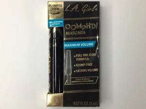 L A Girl Mascara Oomph'd Super Black Mascara 0.27 fl oz Maximum Volume - NEW - Picture 1 of 5