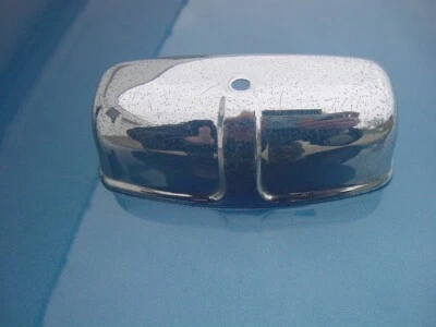 Used License Lamp Cover MGA MGTD MG Midget Bugeye Triumph TR3 Spitfire GT6 - Image 1 of 4