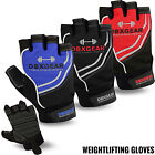 Fitness Weight Lifting Gloves Gym Body Building GripTraining Crossfit All Sizes