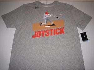 Nike “Joystick” Baseball Dri-Fit T-Shirt Heather Grey Men's XL BNWT - Picture 1 of 4