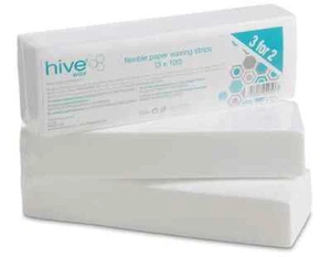 Hive Flexible Papier Wachsstreifen 3 für 2 (3 x 100) ANGEBOTSPACKUNG - Bild 1 von 1