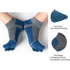 Men Toe Socks Running Socks 5 Pairs Comfortable Touch For Outdoor Sports