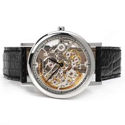 Chopard L.U.C Skeleton Automatic 16/91205 Platinum Luxury Wristwatch - Image 1 of 4