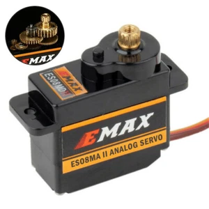 EMax ES08MA II Steering Servo for SCX24 12g/ 1.8kg RC Helicopter Airplane Boat - Picture 1 of 12