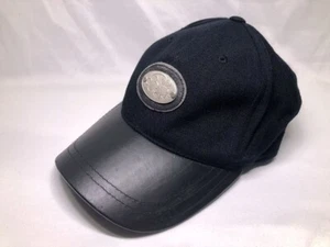 Vintage Black The Walt Disney Studios Adjustable Hat Mickey Mouse Camera Logo - Picture 1 of 14