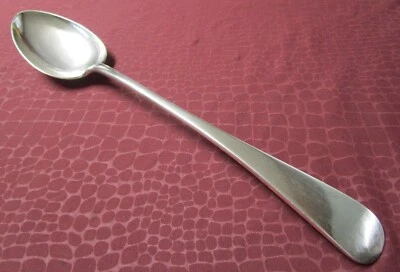 Antigua cuchara de relleno o plato placa de plata inglesa sin monograma PIENSA EN VACACIONES Foto 1 de 4