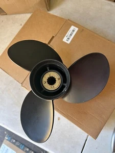 10 3/8 x 14 Aluminum Boat Propeller For Mercury 25-70HP 13Tooth RH 48-816706A45 - Bild 1 von 3