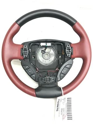 VOLANTE ASTON MARTIN RAPIDE CUERO ROJO 9G43-3600-DAW OEM *ARAÑAZOS* Foto 1 de 4