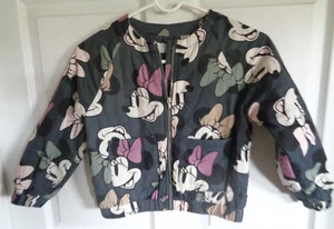 H & M / Disney - Girl's - Minnie Mouse - Zip-Up Jacket - Size - 6x/7 - Picture 1 of 2