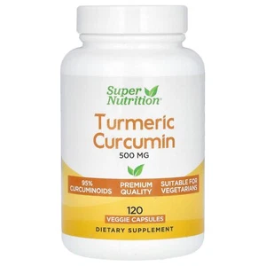 Turmeric Curcumin, 500 mg, 120 Veggie Capsules - Picture 1 of 6