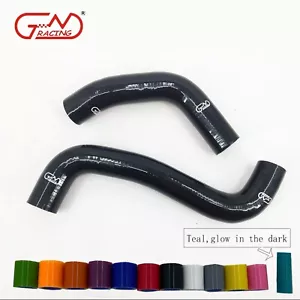 Fit 08-14 Subaru WRX /08-17 STI / Legacy GT / Forester XT Silicone Radiator Hose - Picture 1 of 13