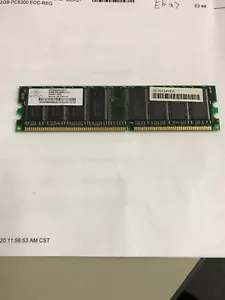 Nanya NT512D64S8HC0G-5T DDR 512MB PC-3200 Non ECC 400Mhz RAM Memory - Picture 1 of 2