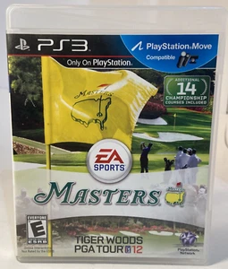 PS3 Masters Tiger Woods PGA Tour 12 Sony PlayStation 3 Completo con Juego Manual - Imagen 1 de 4