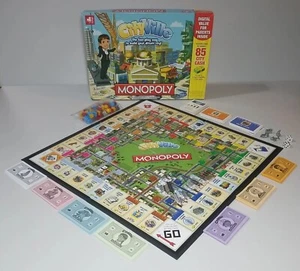 Monopoly Cityville Board Game (2012, Hasbro, Zynga) Complete - Picture 1 of 6