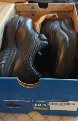 Brooks Addiction Walker 2 V-Strap Black Women's 10.5 EE Wide New in box - Image 1 of 4