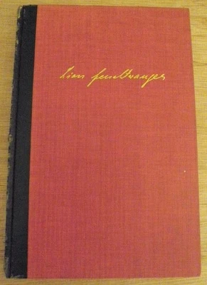 Wahn, oder, Der Teufel in Boston - Lion Feuchtwanger  1948 PLANTIN PRESS - Image 1 of 4