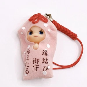 Umihotaru Amulett rosa Ver Kewpie Maskottchen QP Mini Figur Riemen Schlüsselanhänger Japan kostenloser Versand - Bild 1 von 8