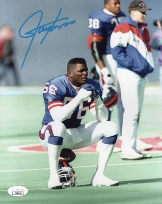 Lawrence Taylor autographed signed 8x10 photo NFL New York Giants JSA COA - Image 1 of 2