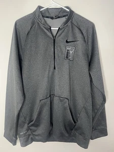 Nike Gray Dri-FIT Pullover Golf XII TENN L - Picture 1 of 6