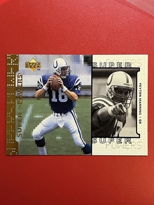 Upper Deck Super Powers 1998 Peyton Manning #S16 Rookie RC HOF Foto 1 de 2