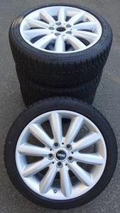 4 Orig MINI Winterräder Cosmos Spoke 499 205/45 R17 F55 F56 F56 F57 6855108 2023 - Bild 1 von 3
