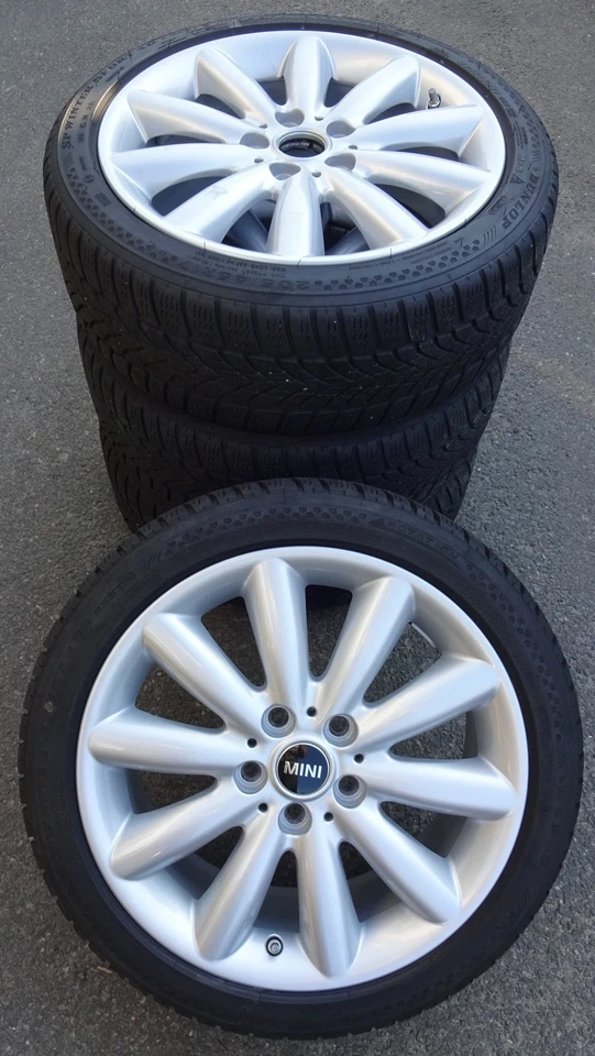 4 Orig MINI Winterräder Cosmos Spoke 499 205/45 R17 F55 F56 F56 F57 6855108 2023 - Bild 1 von 3