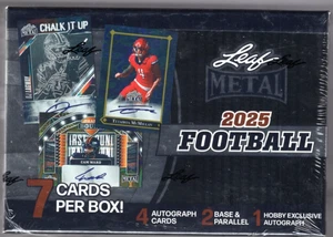 Caja de hobby de fútbol de hoja de metal 2025 sellada de fábrica - Imagen 1 de 1