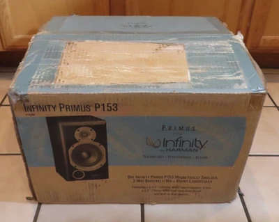 Nuovissimo Infinity Primus p153 Harman altoparlante singolo da scaffale (nero) - Immagine 1 di 4