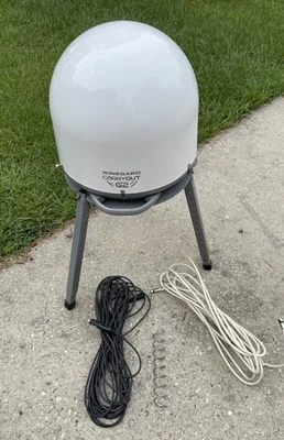 Winegard  Carryout G2+ Automatic Portable Satellite TV Antenna Powers On - Image 1 of 4