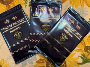 New Stars Of The USPBL UWM Baseball Cards 3 Packs Jimmy John’s Utica Michigan - Picture 1 of 2