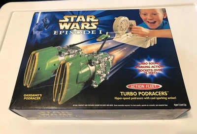 Star Wars Ep I Action Fleet Turbo Podracers Gasgano's Podracer Galoob. NEW - Image 1 of 3