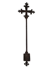 Antigua Cruz Iglesia Copta Ortodoxa Etíope Rara de 1800 Diseño Único - Imagen 1 de 6