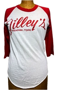 Vintage Gilley’s Shirt Medium Cowboy RARE! Pasadena Texas Original 1980’s - Picture 1 of 12