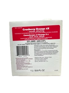 ✨Starbucks Cranberry Orange Refresher Base BB 03/10/2025✨ - Picture 1 of 2