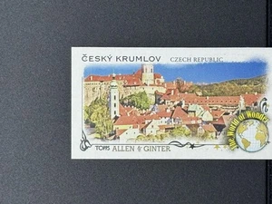 2023 Topps Allen & Ginter #WOW-29 Český Krumlov, Czech Republic Mini - Picture 1 of 2