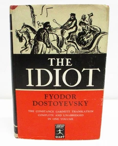 THE IDIOT by FYODOR DOSTOYEVSKY HCDJ MODERN LIBRARY ILLUSTRATED - Picture 1 of 11