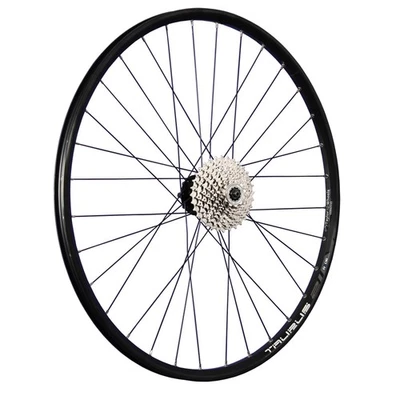 29 Zoll Laufrad Hinterrad geöst Shimano FH-QB400 6L Disc Set mit 9 fach Kassette - Bild 1 von 4