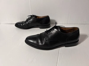Allen Edmonds Strand Cap-Toe Oxford schwarz eleganter Schuh Herren Größe 11 - Bild 1 von 12