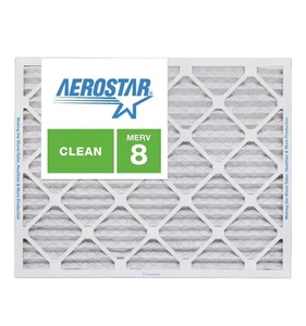 Aerostar 18x30x1 MERV 8 Furnace Air Filter, 4 Pack - Picture 1 of 5