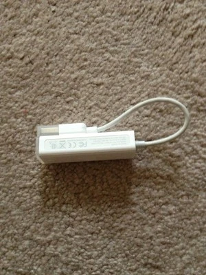 Genuine Apple dial-up external USB Modem 56 Kbps MA034Z/A - Image 1 of 2
