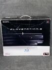 PS3 20 GB Slim Model "Tested" IN BOX-3 Controllers, 14 Games WORKS PERFECTLY!!