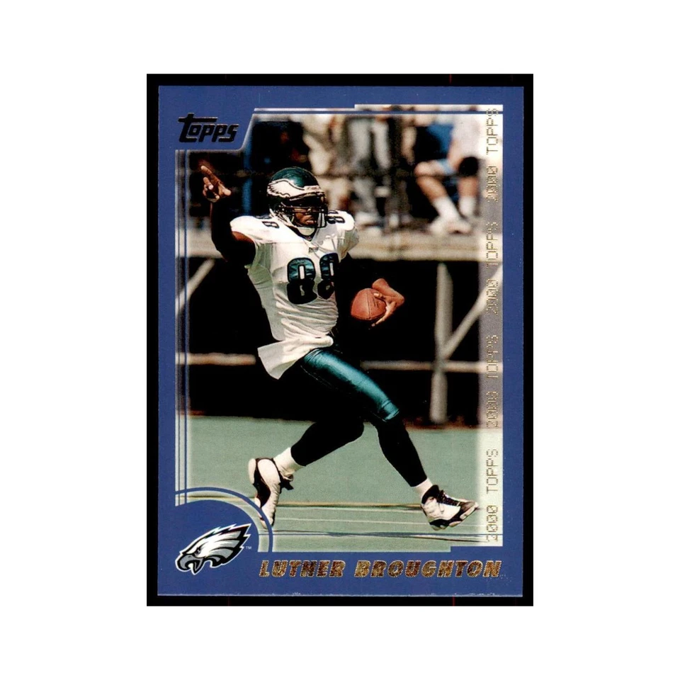 Luther Broughton 2000 Topps #44 Football Cards Football Card NM - Image 1 of 3