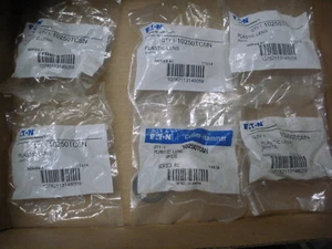 Eaton 10250TC6N white plastic lens 30.5mm  ser A1 lot of 6 3 lots available - Picture 1 of 3