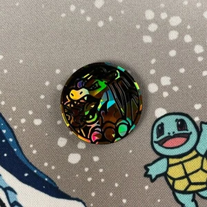 Pokemon Charizard Gold Cracked Ice Flip Coin Vivid Voltage Theme Deck Promo - Imagen 1 de 1