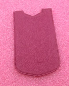 Neu Original Vertu rosa Kalbsleder Slipper 90 mm x 150 mm für Konstellation - Bild 1 von 9